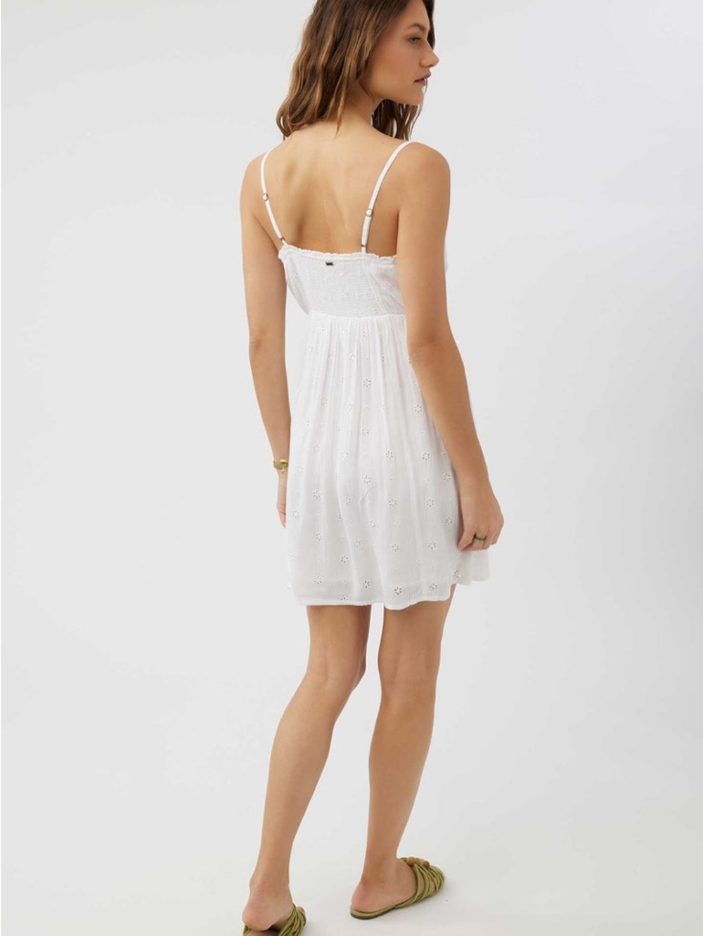 O’NEILL KALINE EYELET DRESS |Size Large - Picture 3 of 9
